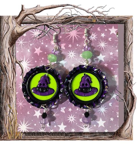 Get in the Spirit with Witch Hat Dangle Earrings